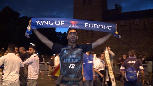 Real fans revel in streets after Champions League win