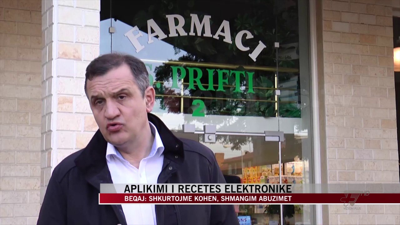 Aplikimi i recetës elektronike - News, Lajme - Vizion Plus