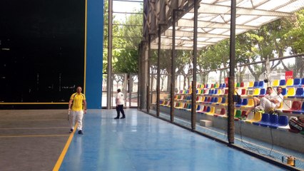 Frontenis previas cto de España San Cristobal vs Molareño set 1