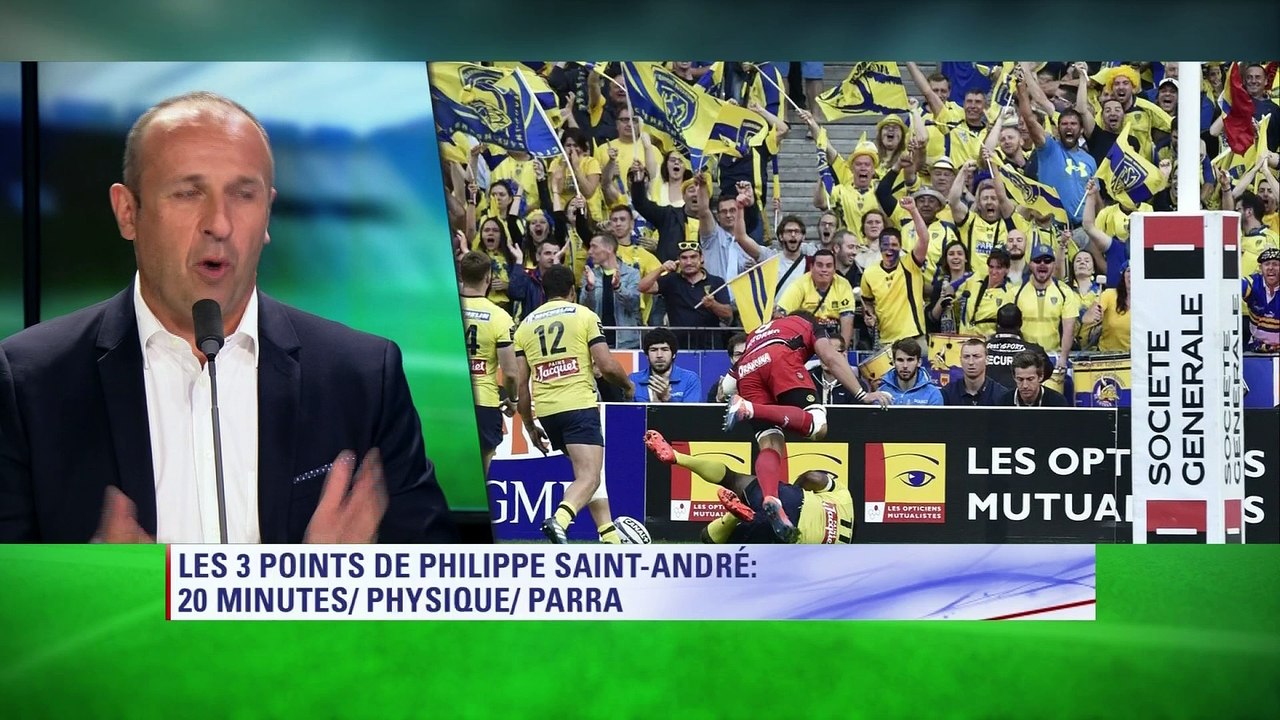 L’hommage de Philippe Saint-André et Damien Traille à Morgan Parra