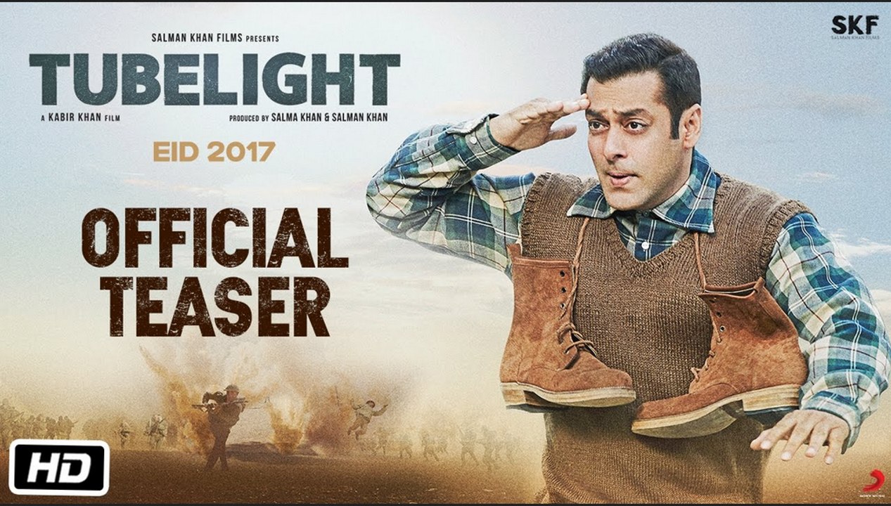 Tubelight Official Teaser - Salman Khan, Kabir Khan - SKF