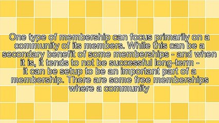 The Community Membership Model