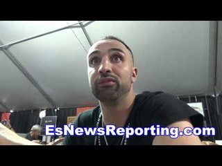paulie malignaggi on fighting danny garcia - EsNews boxing