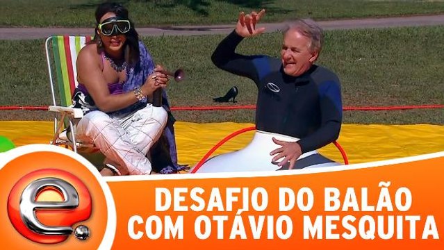 Desafio do balão com Otávio Mesquita
