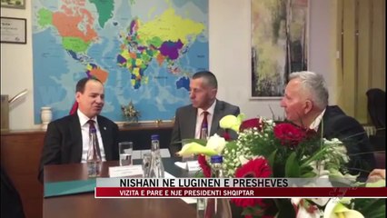 Vizita e Nishanit në Luginën e Preshevës nis me takimet në Bujanoc - News, Lajme - Vizion Plus