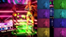 Dance Central - First challenge - Gameplay (Spilt Screen) (Easy)