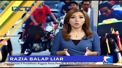 Razia Balap Liar, Puluhan Remaja Diamankan