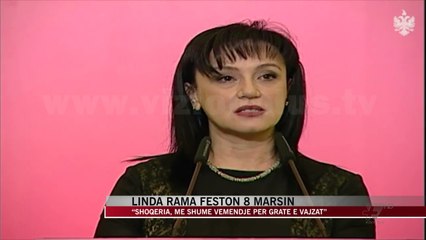 Linda Rama: Shoqëria, me shume vëmendje për gratë e vajzat - News, Lajme - Vizion Plus