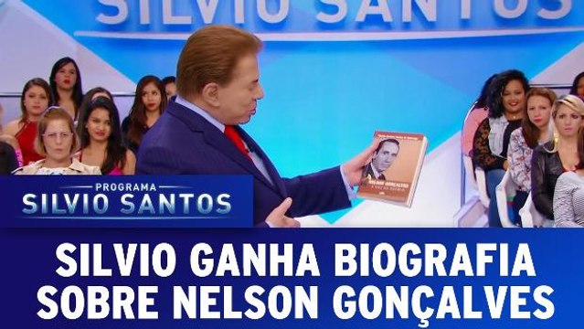 Silvio Santos ganha livro sobre Nelson Gonçalves