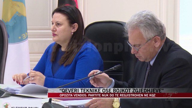 Opozita vendos: Partitë nuk do të regjistrohen në KQZ - News, Lajme - Vizion Plus