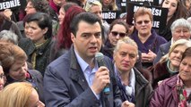 Report TV - Dita Ndërkombëtare e Gruas, Basha: Punësim dinjitoz dhe barazi gjinore