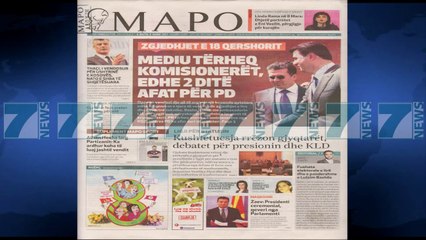 SHTYPI I DITES ME TITUJT E GAZETAVE E ENJTE 9 MARS 2017 - News, Lajme - Kanali 7