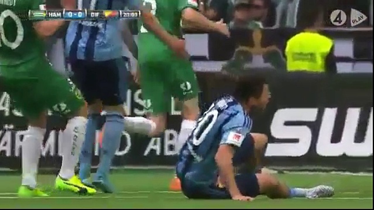 Hammarby 3:1 Djurgardens (4 Jun Swedish Allsvenskan)