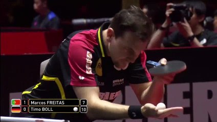 Descargar video: 2017 World Championships Highlights I Timo Boll vs Marcos Freitas (R16)