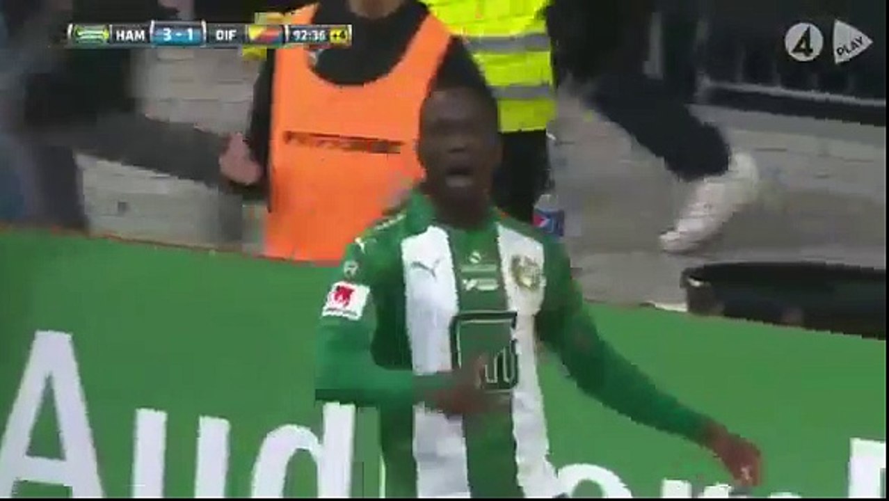 Hammarby 3:1 Djurgardens (4 Jun Swedish Allsvenskan)