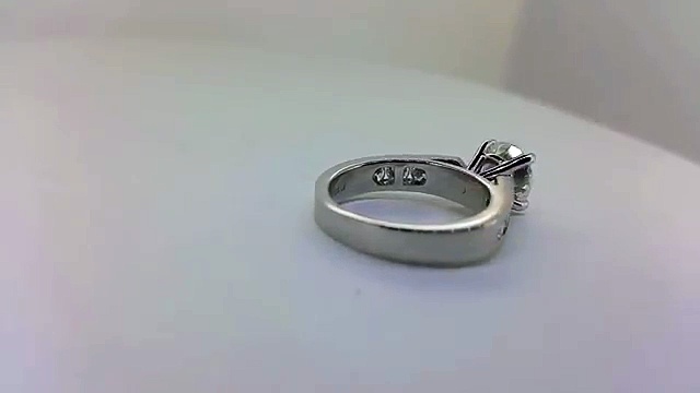 Platinum diamond ring