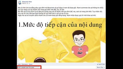 Chỉ số nào quan trọng với fanpage facebook