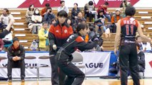 NEC 古賀紗理那　Sarina Koga　vs PFU　試合前ストレッチ　2017.01.08