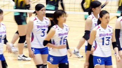 PFU 宇田沙織 Saori Uda　vs 群馬銀行 1st SET　2016 Vサマーリーグ 2016.7.1