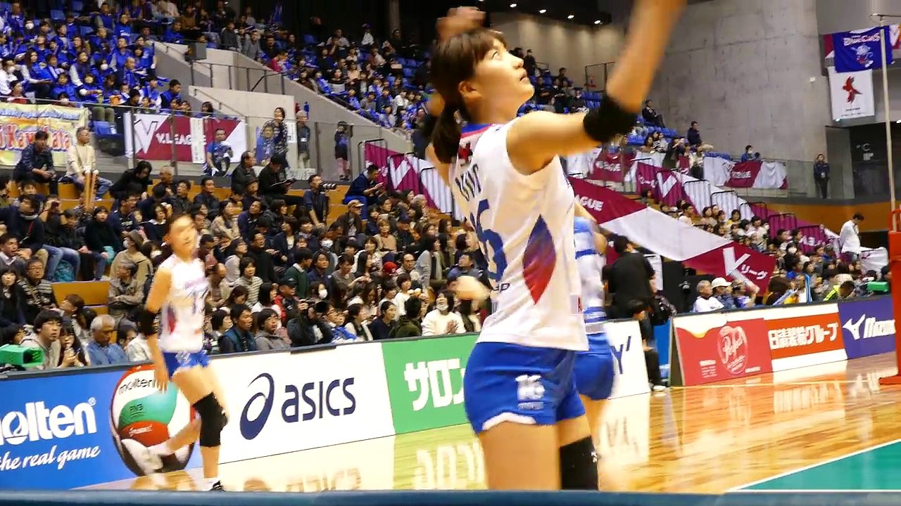 PFU 宇田沙織 Saori Uda ピンチサーバーでファイト！　vs 岡山　2016.11.20