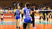 PFU 宇田沙織 Saori Uda　試合前練習でボールが！　2016.12.04