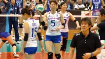 PFU 江畑幸子　Yukiko Ebata　vs 岡山　試合前練習　2017.01.29