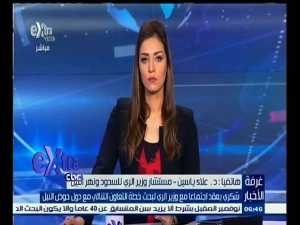 #غرفة_الأخبار | شكري يعقد اجتماعا مع وزير الري لبحث خطة التعاون الثنائي مع دول حوض النيل