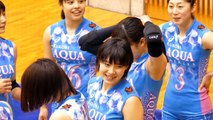 アクアフェアリーズ 平谷里奈 Rina Hiratani　vs 柏　1st Set　2017.02.18