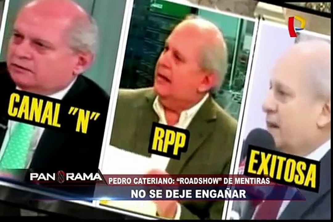 Las mentiras de Cateriano: audio donde recibe ó...