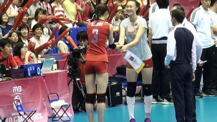 女子バレーボールワールドグランプリ2015　木村沙織 SAORI KIMURA　試合前練習