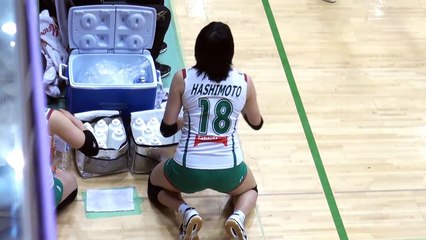 新人・橋本梨紗 Risa Hashimoto　今日もドリンク作り頑張ります！　2016 Vサマーリーグ 2016.7.2
