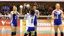 東レ 木村沙織 Saori Kimura  vs 岡山　選手紹介　2016.12.04