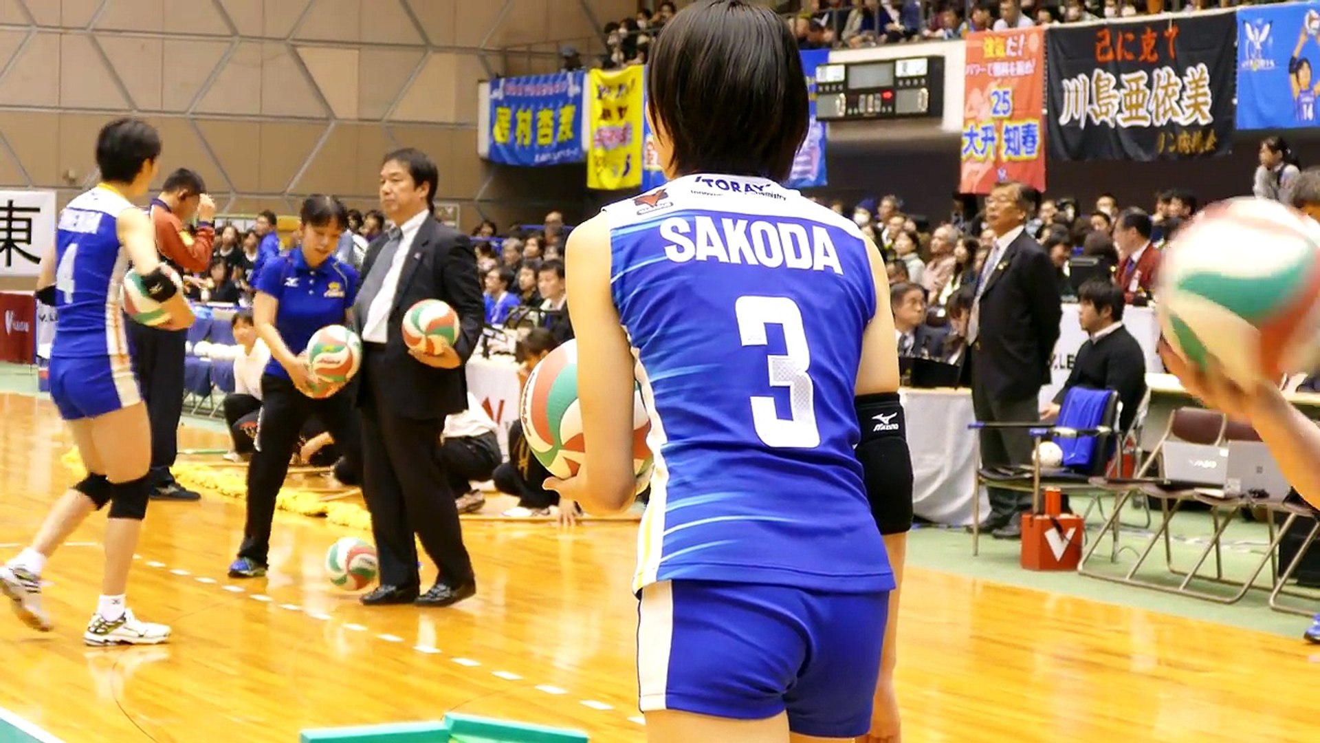 東レ 迫田さおり Saori Sakoda Vs 岡山 16 12 04 Video Dailymotion