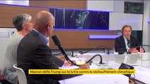 Macron face à Trump: 