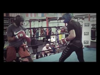 Mean Machine Sparring David Figueroa - esnews boxing