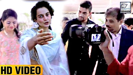 Kangana Ranaut Asks Media To Give Some Privacy During A Wedding