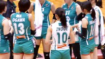 第58回近畿総合 JTマーヴェラス 井上琴絵 Kotoe Inoue  ウォームアップエリアで応援　2016.9.3