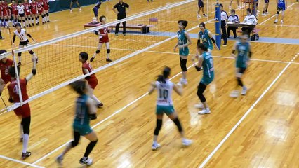 第58回近畿総合 JTマーヴェラス 井上琴絵 Kotoe Inoue 準々決勝 1st SET　2016.9.4