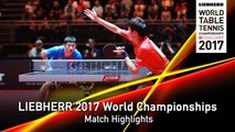 2017 World Championships Highlights I Xu Xin vs Lin Gaoyuan (R16)