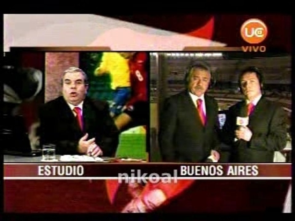 Chile Argentina / Comparación entre dos goles