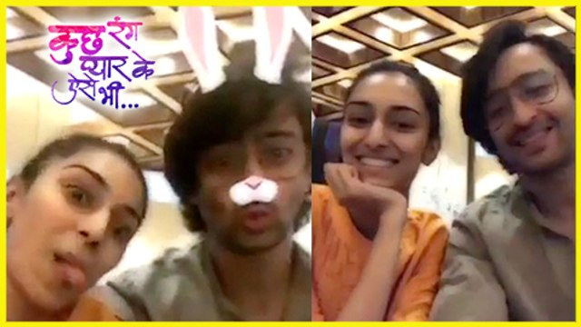 Shaheer Sheikh And Erica Fernandes MADNESS Together Kuch Rang Pyar Ke Aise Bhi TellyMasala