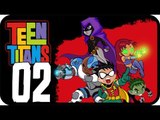 Teen Titans Walkthrough Part 2 (PS2, GCN, XBOX) Level 2 : Thriller Driller