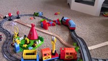 Thomas and Friends Wooden Railway _ Thomdsaas Train and Lego Duplo Playtime Compilation