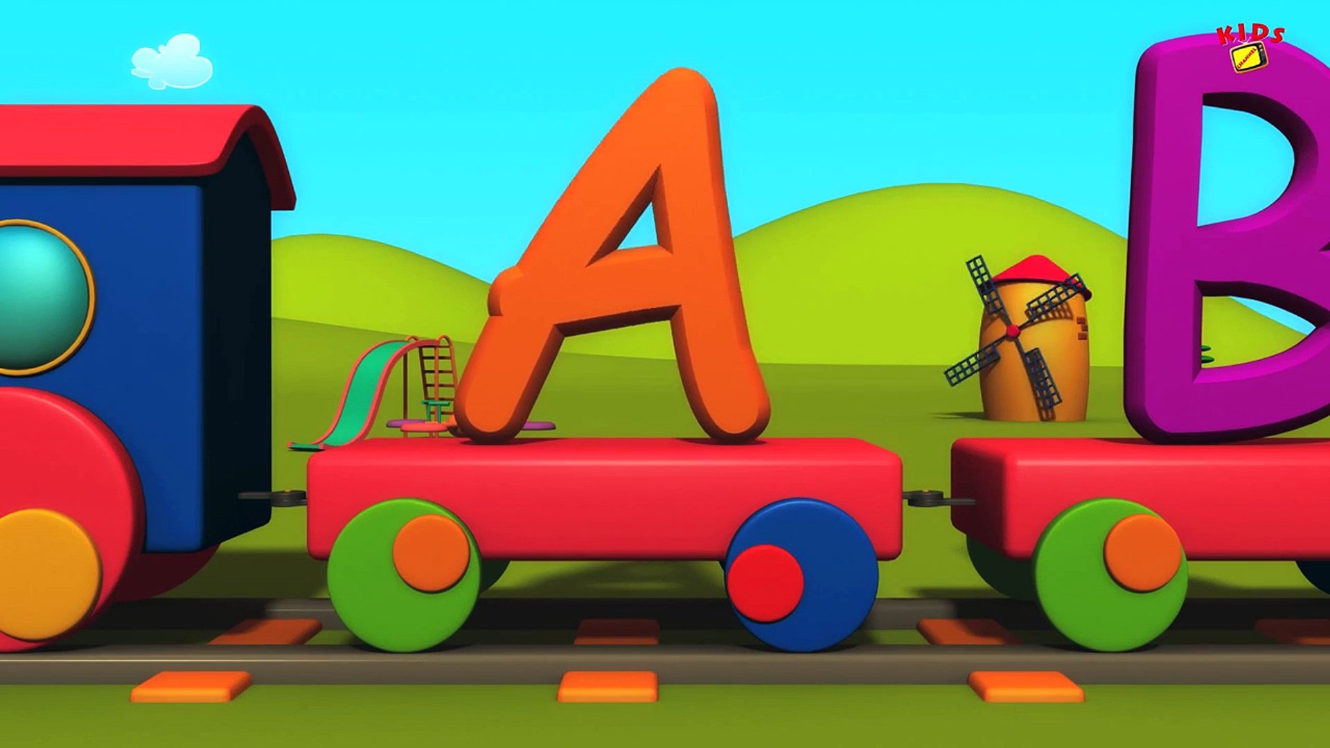 Alphabet Train | ABC Song for Kids | Learn ABC Song