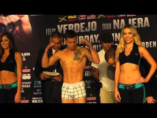 Santiago Bustos Vs Jason Sosa Weight in