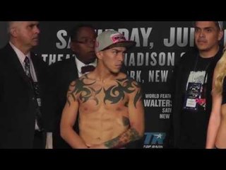 Felix Verdejo Ivan Nejera Weight in - Ivan wont take off snapback
