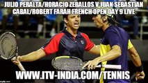 Julio Peralta/Horacio Zeballos v Juan Sebastian Cabal/Robert Farah French Open Day 9 Live - Roland-Garros - 13:00 UK - 5