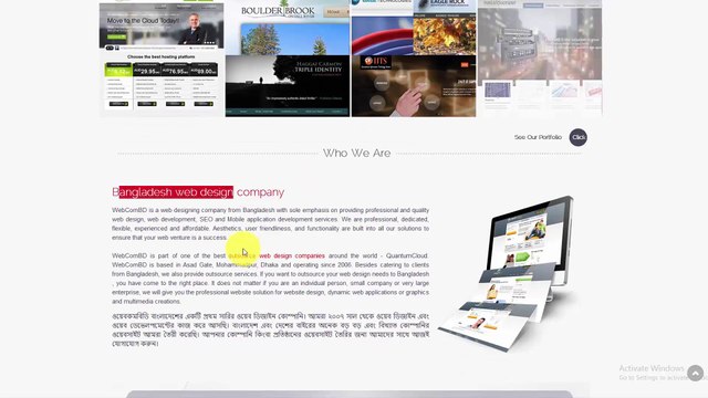 eCommerce web design company from Bangladesh