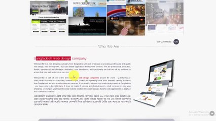 eCommerce web design company from Bangladesh