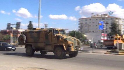 Sınır Hattında Zırhlı Araç Yoğunluğu